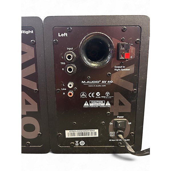Used M-Audio AV40 Powered Monitor