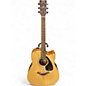 Used Yamaha FGX800C Natural Acoustic Electric Guitar thumbnail