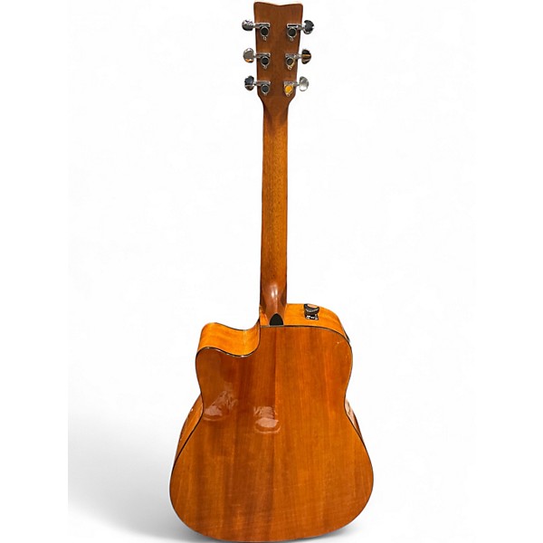 Used Yamaha FGX800C Natural Acoustic Electric Guitar