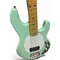 Used Sterling by Music Man Stingray Sub Series Surf green  Electric Bass Guitar