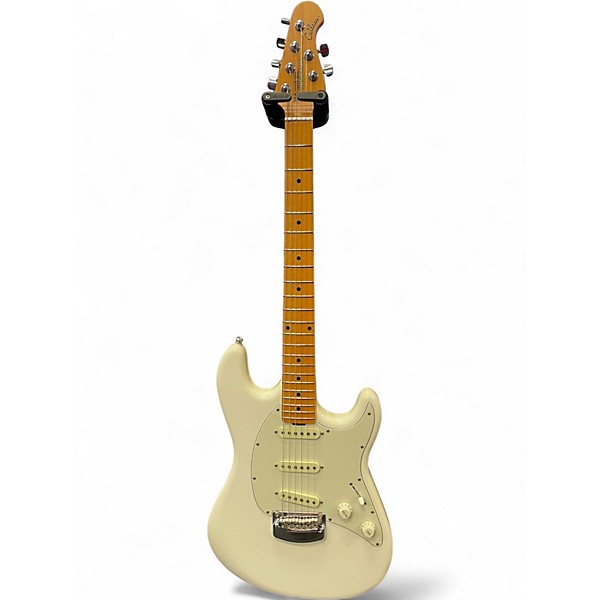 Used Ernie Ball Music Man Cutlass Olympic White Solid Body Electric Guitar