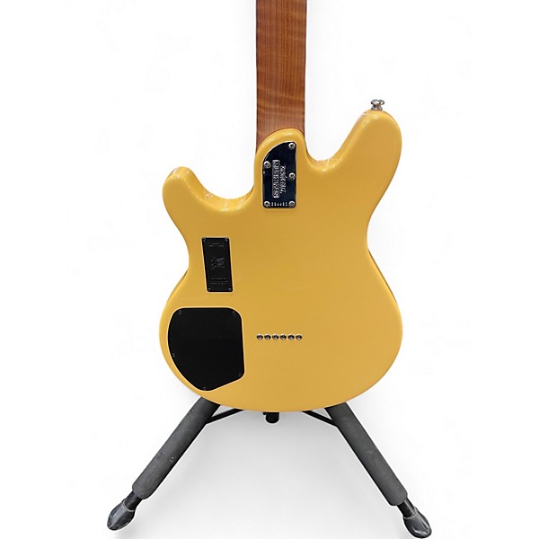 Used Ernie Ball Music Man Valentine Yellow Solid Body Electric Guitar