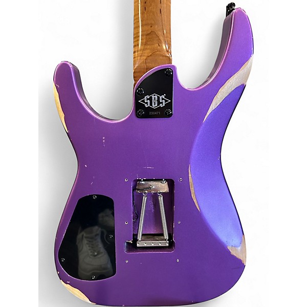 Used Sbs VS300 RELIC ALDER BODY Purple Solid Body Electric Guitar