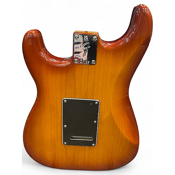 Used Fender Standard Stratocaster 2 Color Sunburst Solid Body Electric Guitar