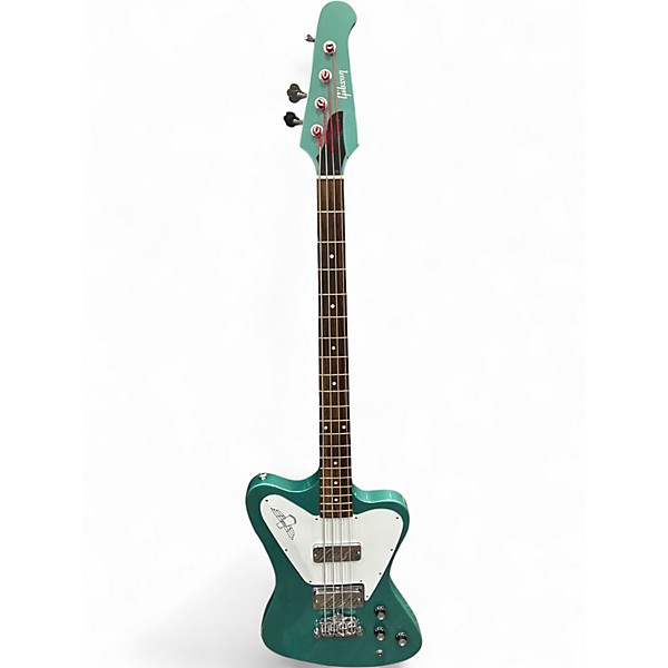 Used 2021 Gibson Thunderbird Non Reverse Inverness Green Electric Bass Guitar