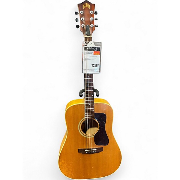Vintage 1970s Guild G37 BLD Blonde Acoustic Guitar