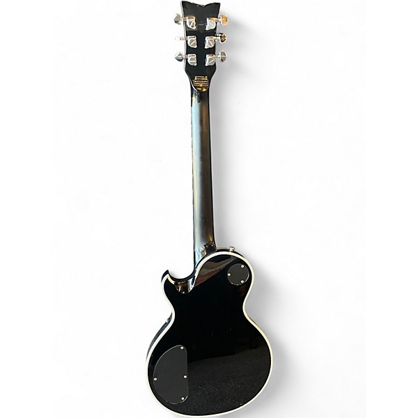 Used Schecter Guitar Research Solo-II Custom Natural Top Black Back Solid Body Electric Guitar