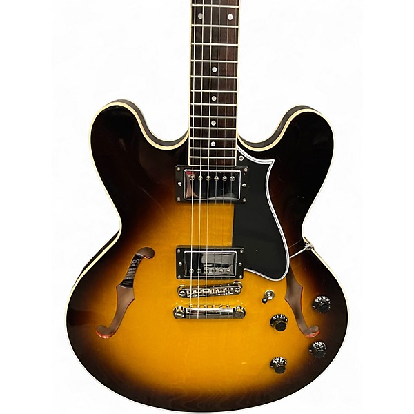 Used Heritage Standard H-535 Tobacco Sunburst Hollow Body Electric Guitar