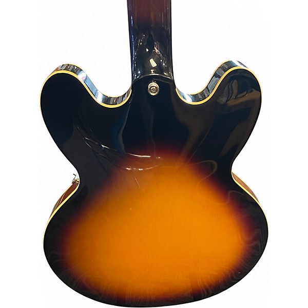 Used Epiphone ES335 IG 2 Color Sunburst Hollow Body Electric Guitar