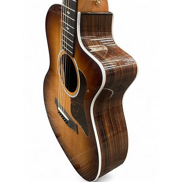 Used Taylor 214CE Deluxe 2 Color Sunburst Acoustic Electric Guitar