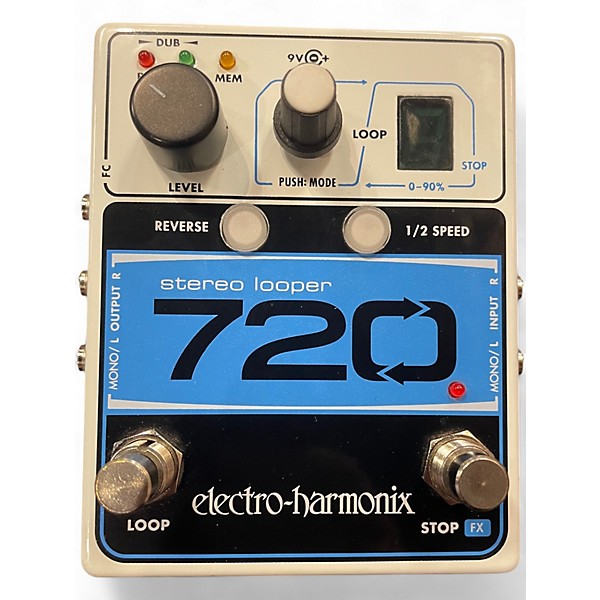 Used Electro-Harmonix 720 Stereo Looper Pedal
