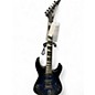 Used Jackson JS32TQ Dinky Blue Solid Body Electric Guitar thumbnail