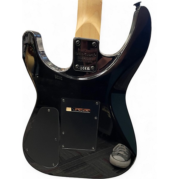 Used Jackson JS32TQ Dinky Blue Solid Body Electric Guitar