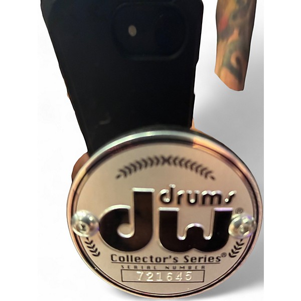 Used DW 14in COLLECTOR'S SERIES BLACK NICKEL BLACK NICKEL Drum