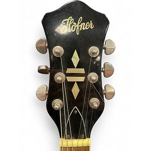 Used Hofner DOUBLE CUT P90 Trans Red Solid Body Electric Guitar