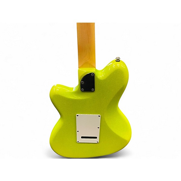 Used Ibanez YY10 Yvette Young Signature slime green sparkle Solid Body Electric Guitar