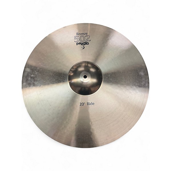 Used Paiste 20in 502 Ride Cymbal
