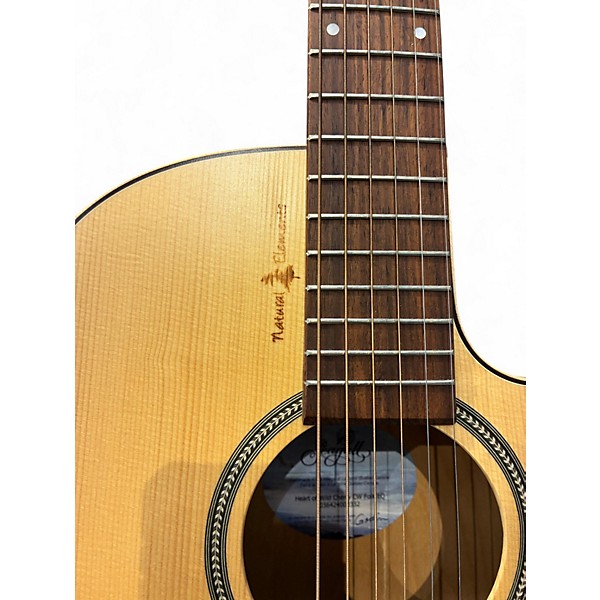 Used Seagull Natural Elements Heart of Wild Cherry CW Folk Natural Acoustic Electric Guitar