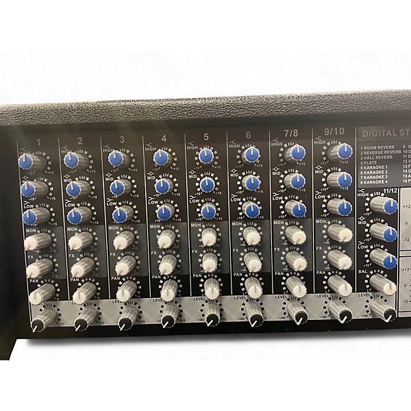 Used 5 Core MX 12CH AMP Powered Mixer