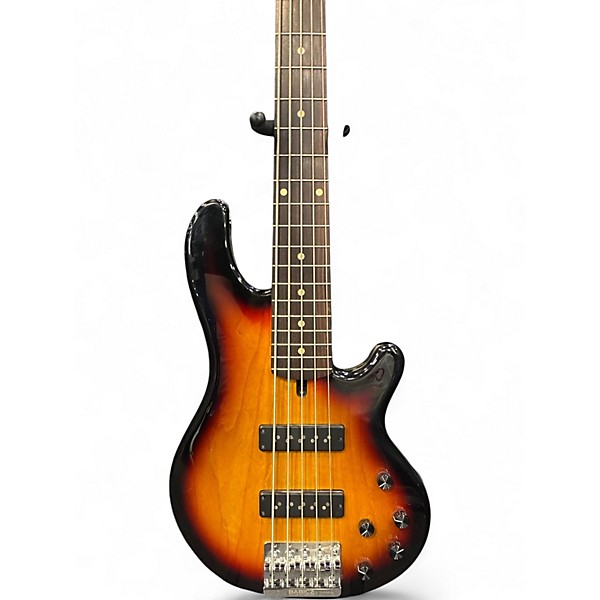 Used Lakland 55-01 Skyline Series 5 String 3 Color Sunburst Electric Bass Guitar