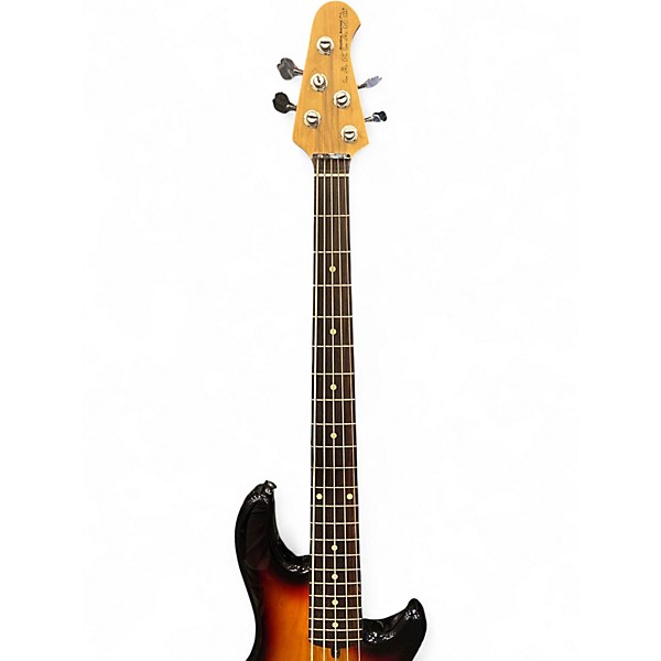 Used Lakland 55-01 Skyline Series 5 String 3 Color Sunburst Electric Bass Guitar