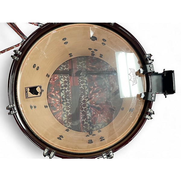 Used Mapex 3 Piece Versatus Black Panther Design Lab Bop Drum Kit Rose Burst Drum Kit