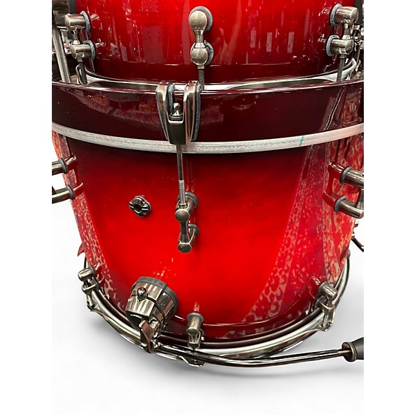 Used Mapex 3 Piece Versatus Black Panther Design Lab Bop Drum Kit Rose Burst Drum Kit