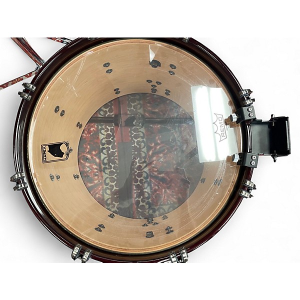 Used Mapex 3 Piece Versatus Black Panther Design Lab Bop Drum Kit Rose Burst Drum Kit