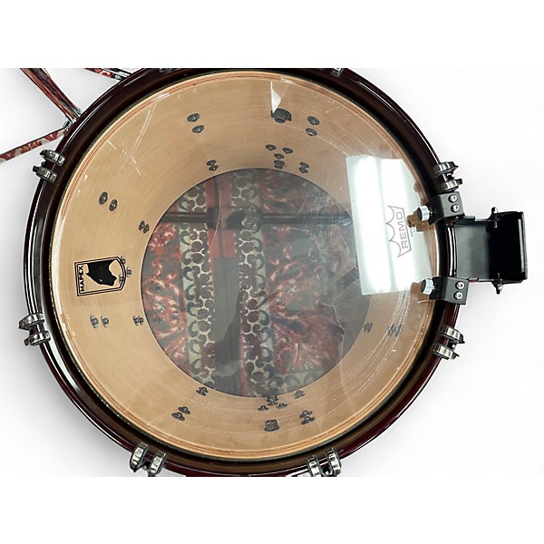 Used Mapex 3 Piece Versatus Black Panther Design Lab Bop Drum Kit Rose Burst Drum Kit