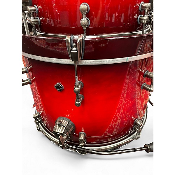 Used Mapex 3 Piece Versatus Black Panther Design Lab Bop Drum Kit Rose Burst Drum Kit