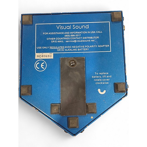 Used Visual Sound H2O Liquid Chorus Echo Effect Processor