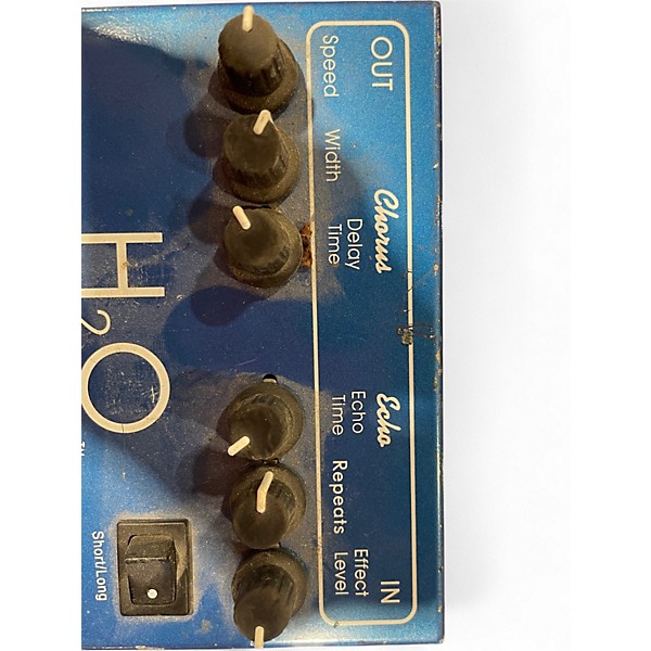 Used Visual Sound H2O Liquid Chorus Echo Effect Processor