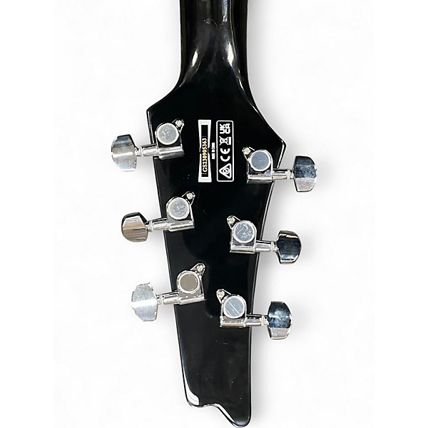 Used Ibanez PS60 Silver Sparkle Solid Body Electric Guitar