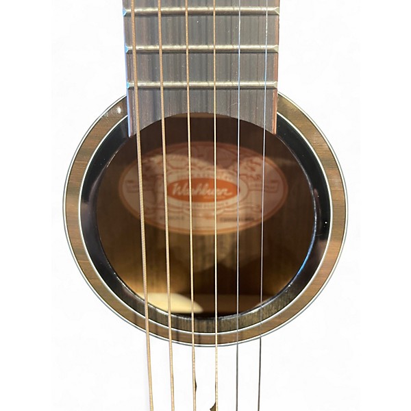 Used Washburn BTS9CH-D CHARCOAL BURST Acoustic Guitar