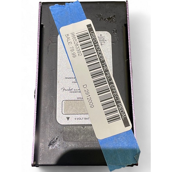 Used Fender The Pelt Effect Pedal