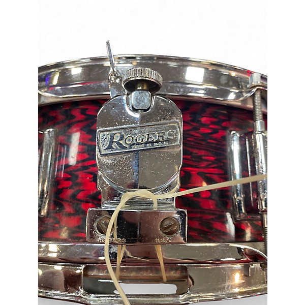 Vintage 1960s Rogers 14in Dynasonic Red Onyx Drum