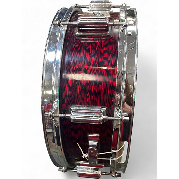 Vintage 1960s Rogers 14in Dynasonic Red Onyx Drum
