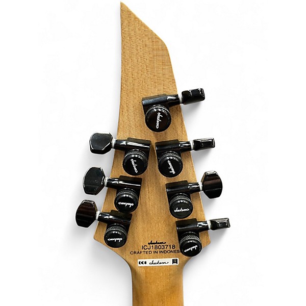 Used Jackson Pro Series Misha Mansoor Signature Juggernaut HT7 Black Solid Body Electric Guitar