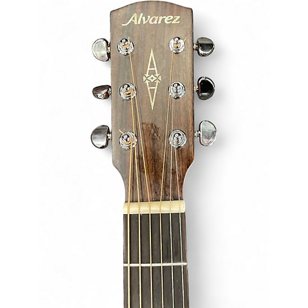 Used Alvarez MF516 Natural Acoustic Electric Guitar