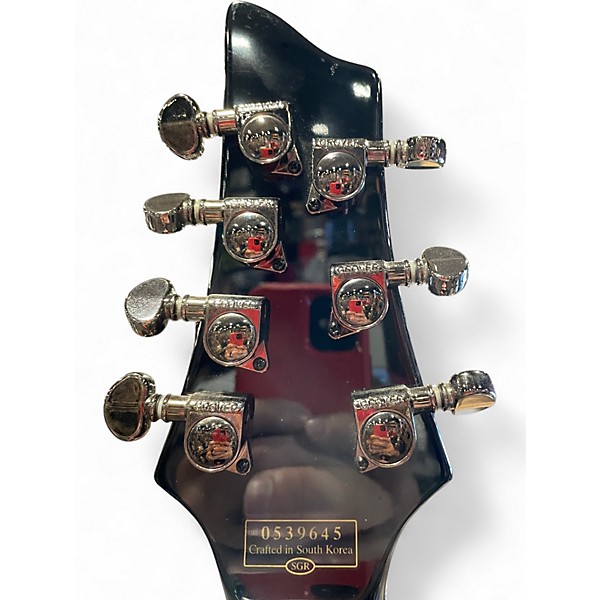 Used 2005 Schecter Guitar Research C7 Blackjack Black Solid Body Electric Guitar