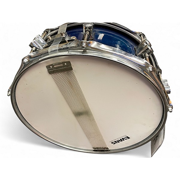 Used PDP by DW 14X5.5 Concept Maple Snare Drum Blue Burst Drum