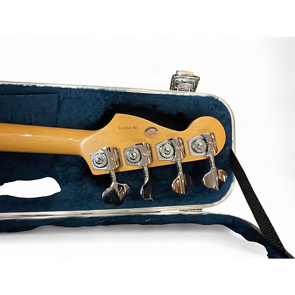 Vintage 1996 Fender P-bass Deluxe Crimson burst Electric Bass Guitar