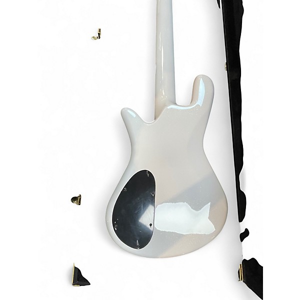 Used Spector NS ETHOS WHITE Electric Bass Guitar