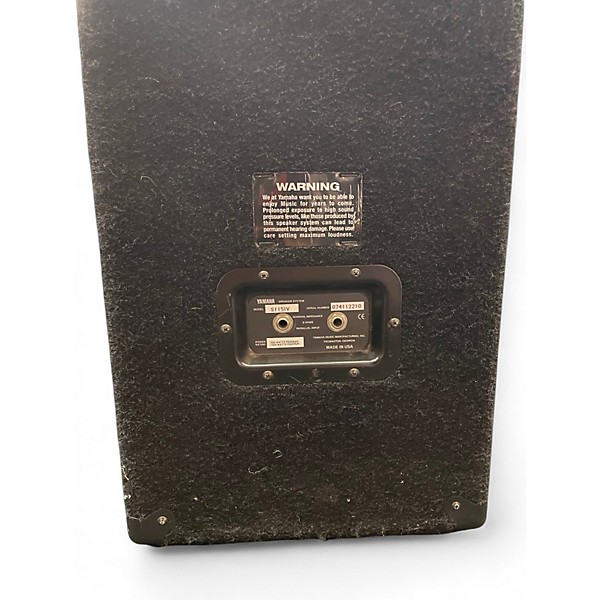 Used Yamaha S115IV Unpowered Speaker