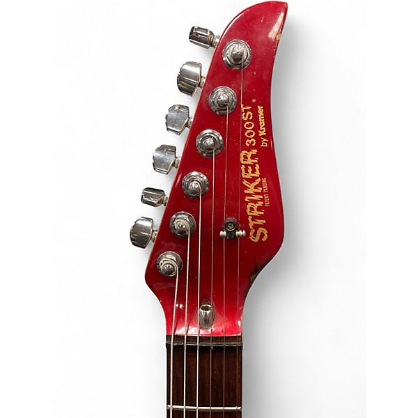 Used Kramer Striker ST300ST Candy Apple Red Solid Body Electric Guitar