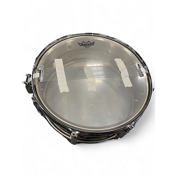 Used Pearl 14X5.5 Sensitone Snare Metallic Silver Drum