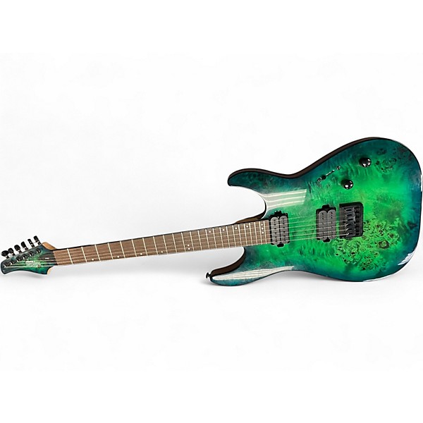 Used Schecter Guitar Research CR-6 AQUABURST Solid Body Electric Guitar