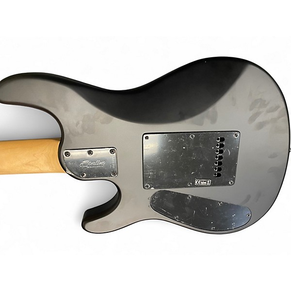 Used Sterling by Music Man JP70 John Petrucci Signature STEALTH BLACK Solid Body Electric Guitar