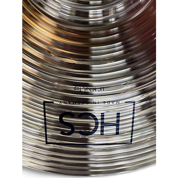 Used MEINL 13in HCS Hi Hat Pair Cymbal