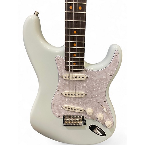 Used Fender American Professional II GT11 Sonic Blue Solid Body Electric Guitar